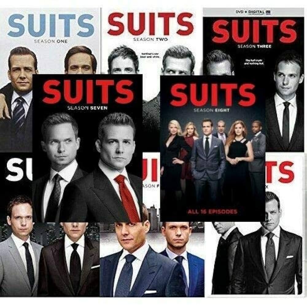 Amazon.com: SUITS Season 1-8 DVD COMPLETE SERIES
